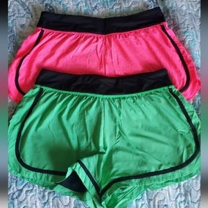 2 pairs of VSX work-out shorts